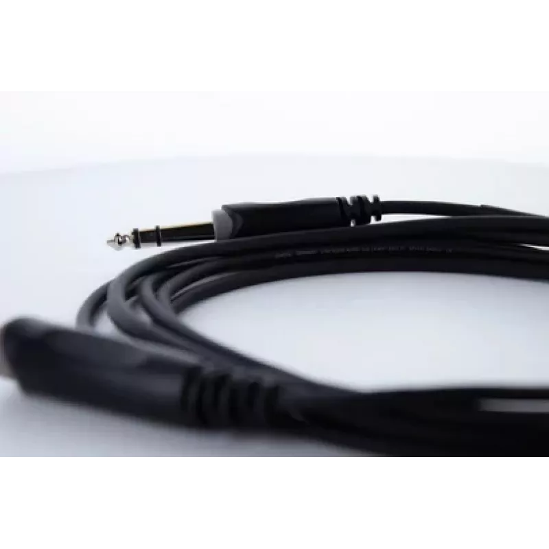 Cordial 14825 6,3 mm TRS jack prailginimo kabelis, 5 m, juodas