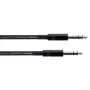 Cordial 14818 garso jungties kabelis 6,3 mm Jack Stereo į 6,3 mm Jack Stereo, 6 m, juodas PVC, vytos poros