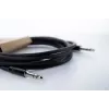 Cordial 14818 garso jungties kabelis 6,3 mm Jack Stereo į 6,3 mm Jack Stereo, 6 m, juodas PVC, vytos poros