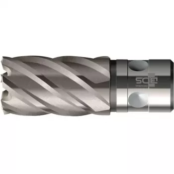 BDS KBK-F 014 HSS-Co 8% 14 mm žiedinis grąžtas su QuickIN kotu, 35 mm gręžimo gylis