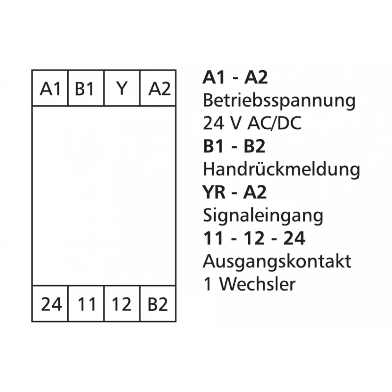 METZ Connect slenkstinis jungiklis 24 V AC/DC, 1 perjungiamasis kontaktas 11066570