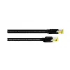 Cordial 15578 RJ45 tinklo kabelis, patch kabelis CAT 7a S/FTP 2,00 m juodas PUR apvalkalas 1 vnt.