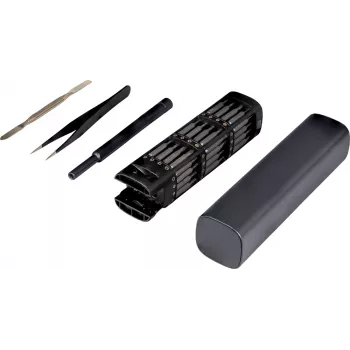 Joy-IT WE-0003 Precision Screwdriver Bit Set, 115 dalių, S2 plieno, magnetinis suktukas, elektronikos remonto rinkinys