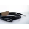 Cordial EM 3 FV XLR į 6,3 mm TRS Jack garso kabelis, 3 m, juodas, 14822