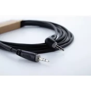 Cordial 14833 3,5 mm jack audio kabelis, 3 m, juodas PVC, susuktas