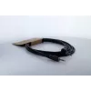 Cordial 14833 3,5 mm jack audio kabelis, 3 m, juodas PVC, susuktas