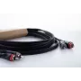 Cordial 14835 RCA garso kabelis 1 m juodas Twin PVC
