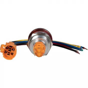 JOY-IT Button22NA-01 avarinio sustabdymo mygtukas, mechaninis fiksavimas, raudonas/žalias, Ø22 mm, IP67, IK10