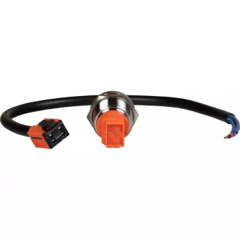 JOY-IT Button22T-01 momentinis mygtukas su raudonu/mėlynu LED apšvietimu, 22mm, IP68, IK10