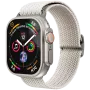 VONMÄHLEN Woven Loop Apple Watch 40/41/42mm, kreminės spalvos