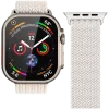 VONMÄHLEN Woven Loop Apple Watch 40/41/42mm, kreminės spalvos