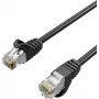 Flexline FL31-39095 Cat.7 S/FTP PUR tinklo kabelis, RJ45, 20m, juodas