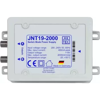 Jultec JNT-19-2000 19V 2A maitinimo šaltinis JRM multiswitch sistemoms - juodas