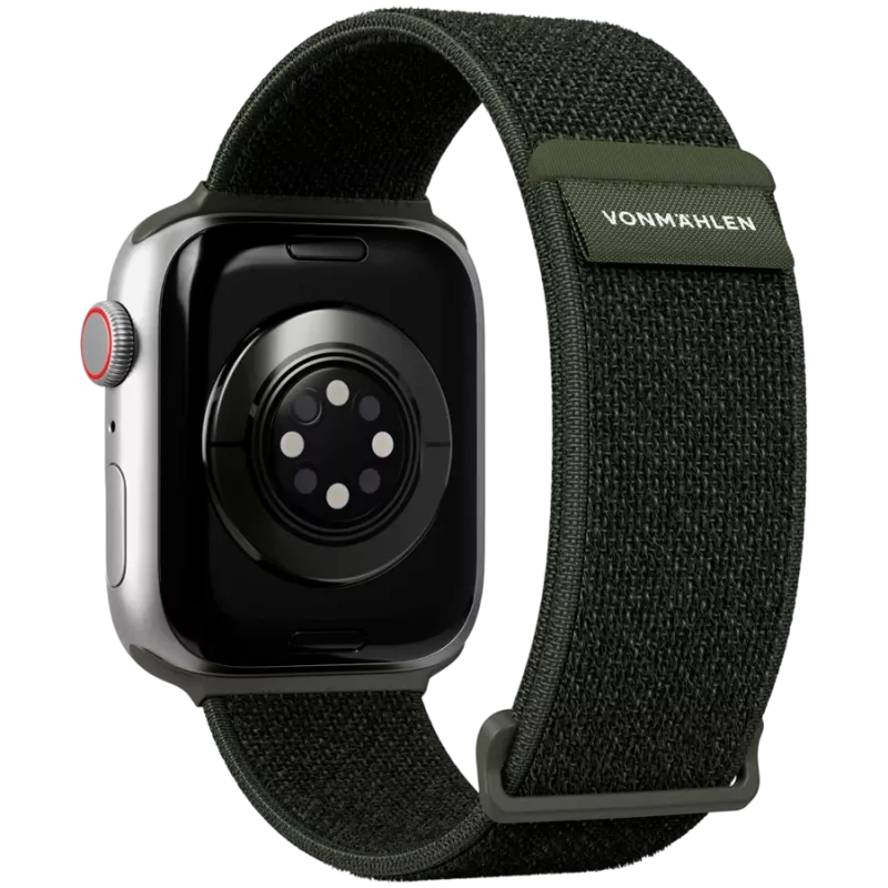 VONMÄHLEN Fitness Loop 2 išmaniojo laikrodžio apyrankė Apple Watch 44mm, 45mm, 49mm - alyvuogių spalvos