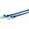 METZ CONNECT 1308450344-E Cat6a S/FTP tinklo patch laidas, 0,3m, mėlynas