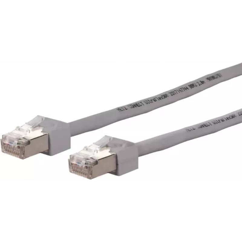 METZ CONNECT 13084U1033-E Cat6 S/FTP tinklo kabelis, 1 m, pilkas