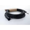 Cordial EM 5 MP XLR į 6,3 mm mono jack garso kabelis, 5 m, juodas, 14753