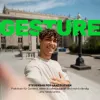 GREEN MNKY GM TrackMotion Gimbal Z.SH.1 - išmanusis telefonų stabilizatorius su AI veido ir objekto sekimu, 360° pasukimas, gestų valdymas, USB-C, juodas