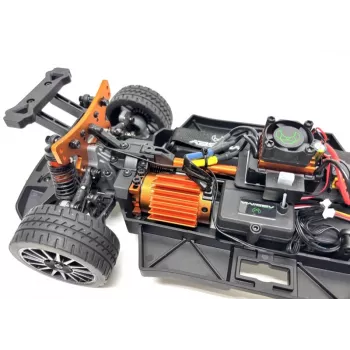 Absima Speed Demon 1:12 ralio automobilis 4WD Brushless RTR RC modelio automobilis baltas 70 km/h
