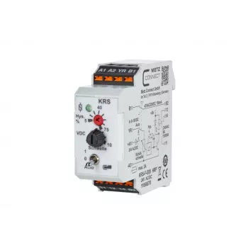 METZ Connect slenkstinis jungiklis 24 V AC/DC, 1 perjungiamasis kontaktas, DIN bėgelis, 17,5 mm, 11066670