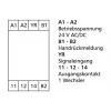 METZ Connect slenkstinis jungiklis 24 V AC/DC, 1 perjungiamasis kontaktas, DIN bėgelis, 17,5 mm, 11066670