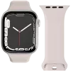 VONMÄHLEN Classic Band 2 odinis laikrodis Apple Watch 40/41/42mm, kreminės spalvos pilno grūdo odos apyrankė
