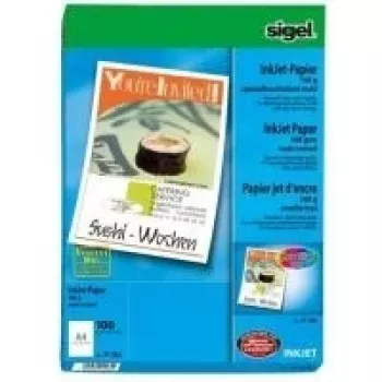Sigel Professional IP286 matinis A4 papyrus 160 g/m², 100 lapų, baltas