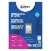 Avery 4839XL vardinių kortelių laikiklių rinkinys su kaklo dirželiu, A6, 105 x 148 mm, 50 rinkinių, mėlyni kaklo dirželiai