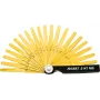 HAZET 2147MS jautrių tarpelių matuoklių rinkinys, 20 mentelių, 0,05–1,00 mm, DIN 2275