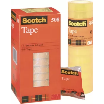 3M Scotch Magic Tape 508, 15 mm x 33 m, permatoma, 10 ritinių 5081533