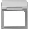 GIRA 065465 vaikų apsauginis kištukas elektros lizdams, aliuminis, 5 vnt.