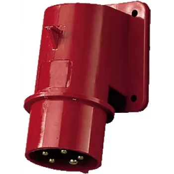 MENNEKES CEE skydinis kištukas 16 A 5 polių 400 V 6h IP44 raudonas (379)