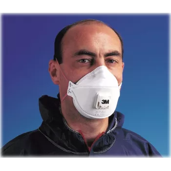 3M Aura 9332+ FFP3 vienkartinis respiratorius su Cool Flow vožtuvu, 10 vnt.