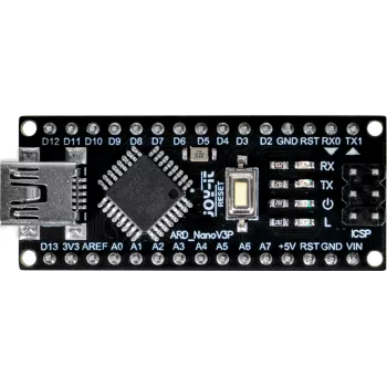 Joy-IT ARD Nano V3P Arduino suderinama Nano plokštė su ATmega328P ir Mini-USB