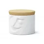 FIFTYEIGHT PRODUCTS BHS FIFTYEIGHT 900ml maisto laikymo stiklainis Cheerful White (T023101)
