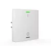 MDT BE-TAL55T1.B1 KNX mygtukas su temperatūros jutikliu, 1 kanalo, RGB-W būsenos LED, baltas blizgus