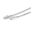 METZ CONNECT 1308450388-E Cat6a S/FTP tinklo komutacinis kabelis, RJ45, 0,3 m, baltas