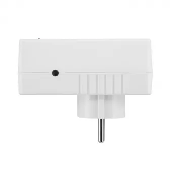 H-Tronic 1114720 Vandens nuotėkio detektorius su išoriniu jutikliu, kištukinis, 230V AC, garsinis aliarmas 85 dB, relės išėjimas, 2 m jutiklio kabelis