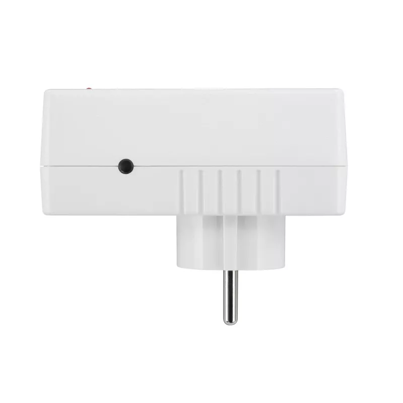 H-Tronic 1114720 Vandens nuotėkio detektorius su išoriniu jutikliu, kištukinis, 230V AC, garsinis aliarmas 85 dB, relės išėjimas, 2 m jutiklio kabelis