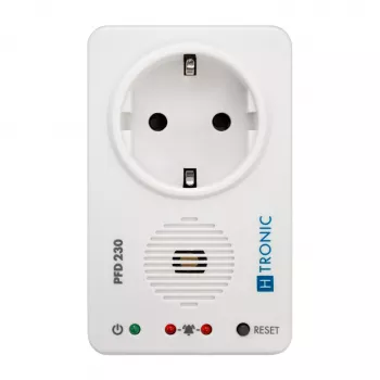 H-Tronic 1114800 elektros dingimo detektorius, maitinamas baterija, 80 dB signalas