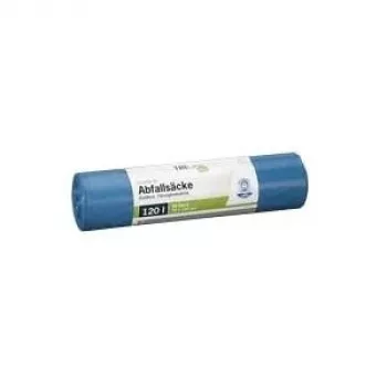 TRILine didelio stiprumo atliekų maišai 120 L, 40 µm, LDPE, juodi, 25 maišai ritinyje 2026702
