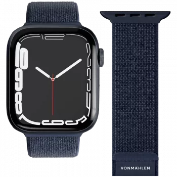 VONMÄHLEN Fitness Loop 2 išmaniojo laikrodžio apyrankė Apple Watch 40/41/42mm, tamsiai mėlyna, vieno dydžio