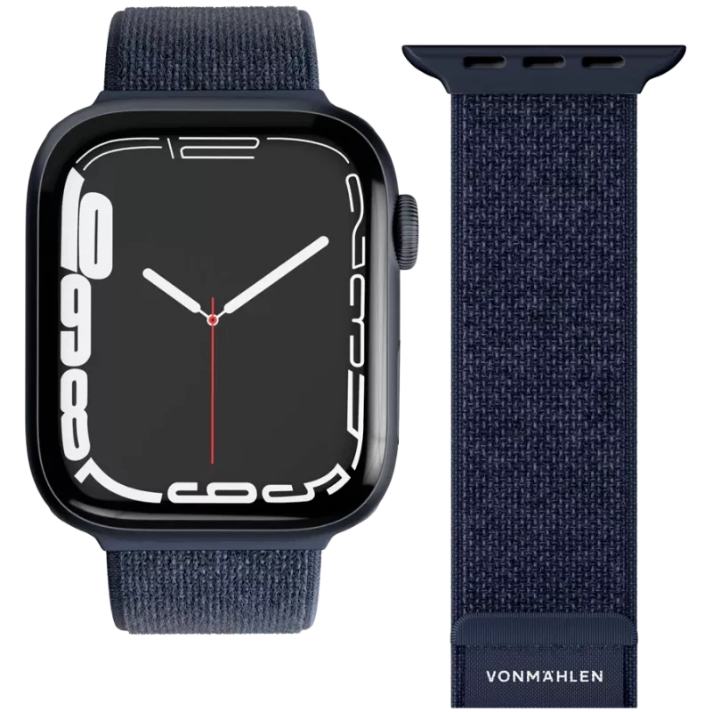VONMÄHLEN Fitness Loop 2 išmaniojo laikrodžio apyrankė Apple Watch 40/41/42mm, tamsiai mėlyna, vieno dydžio