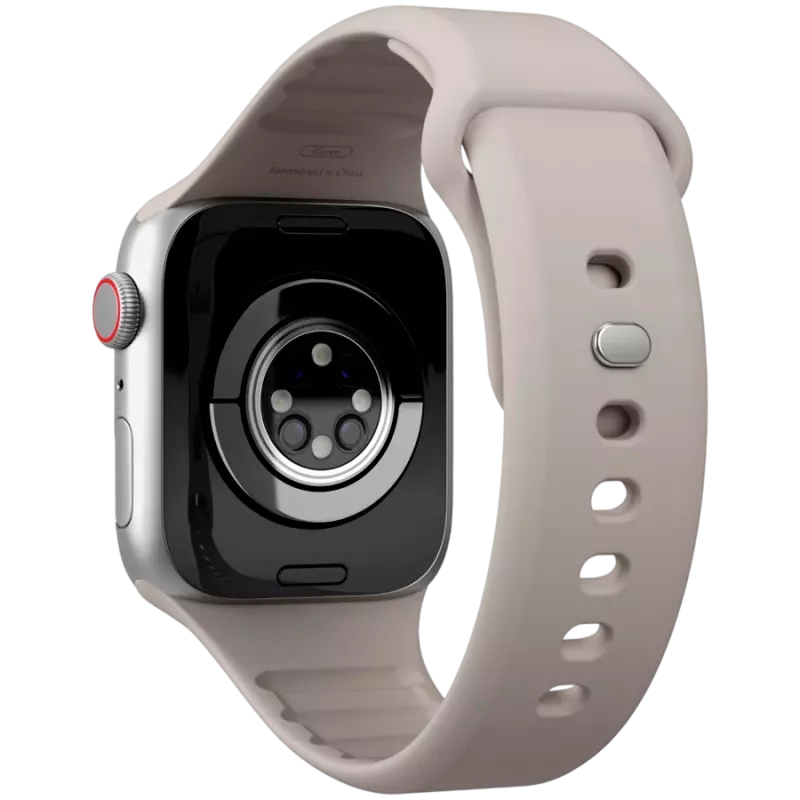 VONMÄHLEN Classic Band 2 išmaniojo laikrodžio apyrankė Apple Watch 44mm, 45mm, 49mm, vieno dydžio, kreminės spalvos