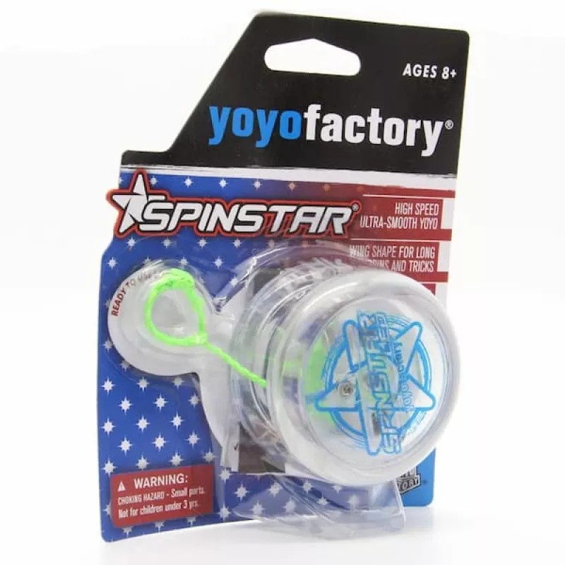 YoYoFactory Spinstar šviečiantis tamsoje mėlynas jojo pradedantiesiems ir pažengusiems
