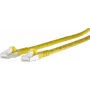 METZ CONNECT 1308450377-E Cat6a S/FTP tinklo kabelis, geltonas, 0,3 m