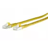 METZ CONNECT 1308450377-E Cat6a S/FTP tinklo kabelis, geltonas, 0,3 m