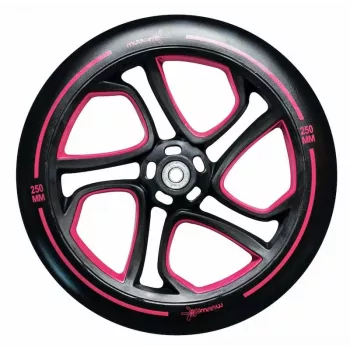 MUUWMI Aluminium Scooter PRO riedutis 250/215 mm raudonas