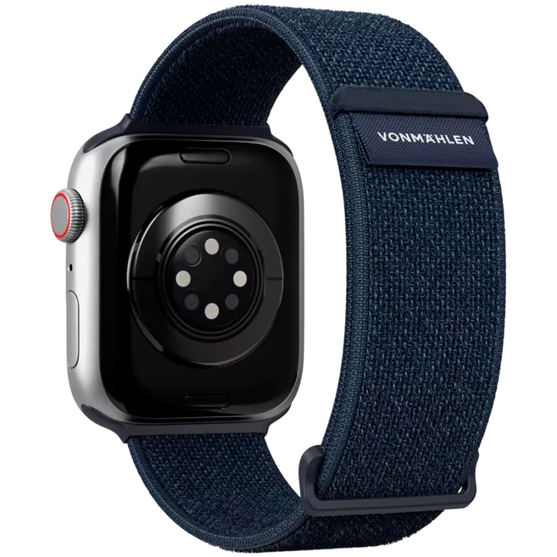 VONMÄHLEN Fitness Loop 2 išmaniojo laikrodžio apyrankė 44mm, 45mm, 46mm, 49mm korpusams, vieno dydžio, tamsiai mėlyna