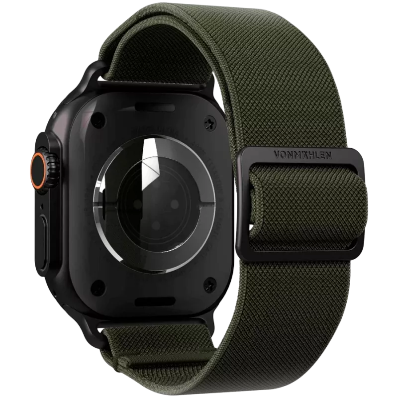 VONMÄHLEN Classic Nylon Loop 44/45/49mm Vienas dydis Olive Black